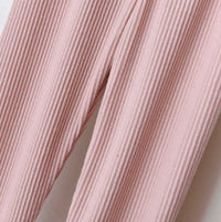 Thumbnail for Leggings Rayas Rosa Pálido % elbauldecleo %