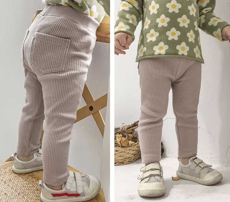Leggings Rayas Rosa Pálido % elbauldecleo %