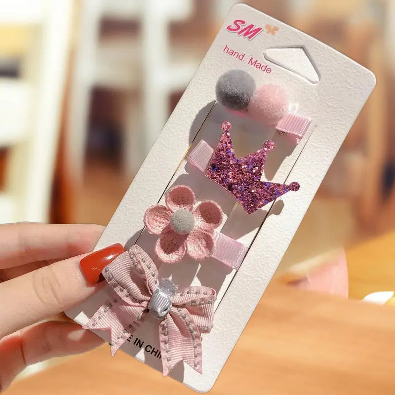 Set de 4 broches para el cabello B % elbauldecleo %