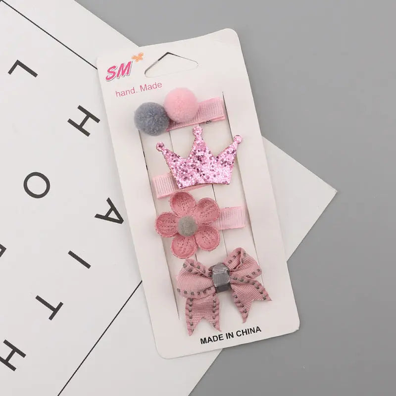 Set de 4 broches para el cabello B % elbauldecleo %