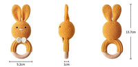 Thumbnail for Sonaja Conejito Crochet Amarillo % elbauldecleo %