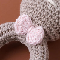 Thumbnail for Sonaja Conejito Crochet Gris % elbauldecleo %