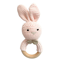 Thumbnail for Sonaja Conejito Crochet Rosa Claro % elbauldecleo %