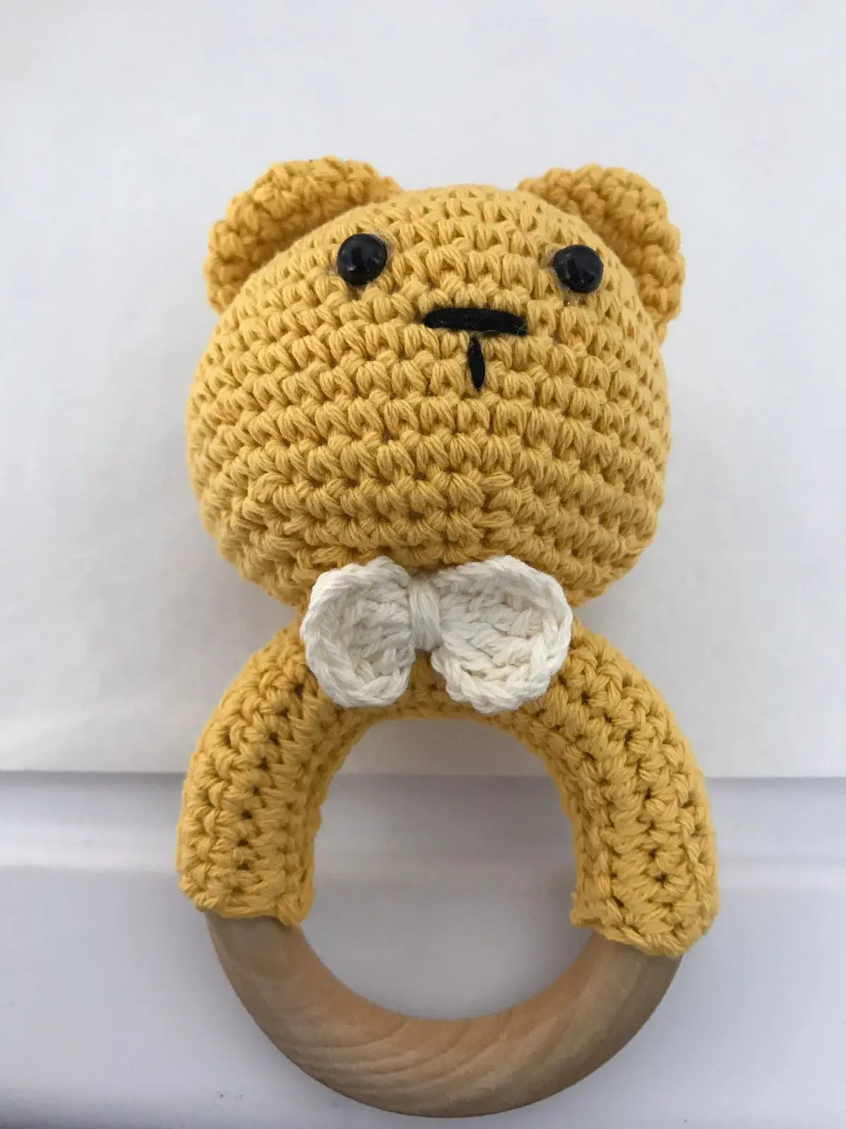 Sonaja Osito Crochet Amarillo % elbauldecleo %