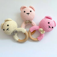 Thumbnail for Sonaja Osito Crochet Rosa Claro % elbauldecleo %