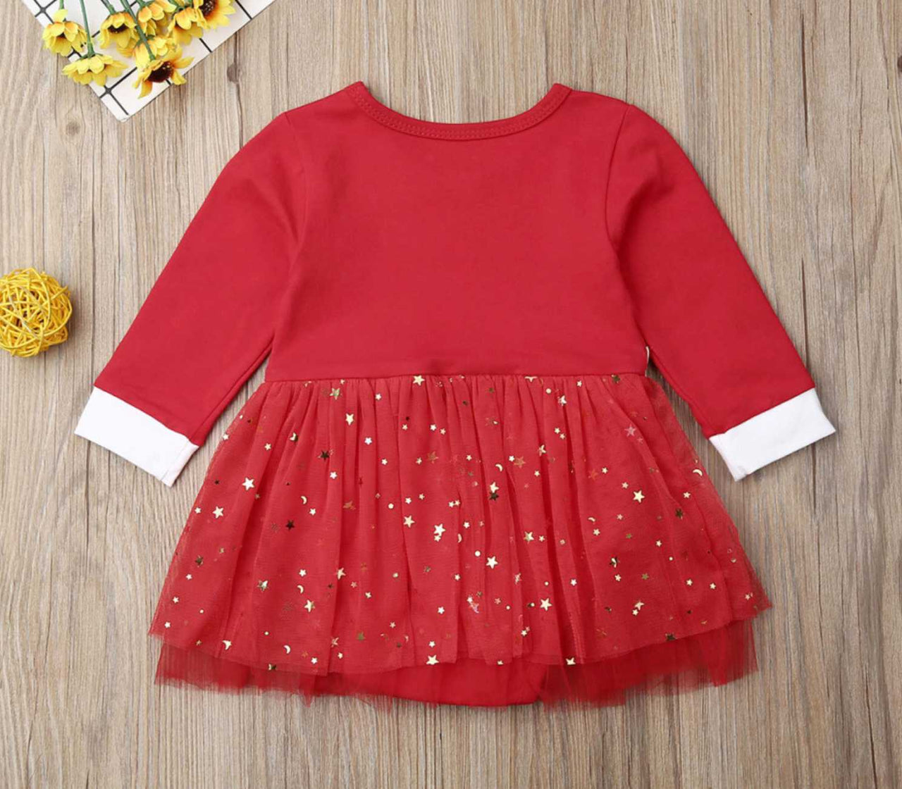 Vestido Tutu Santa Baby % elbauldecleo %