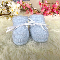 Thumbnail for Botitas Newborn Azul Bebe % elbauldecleo %