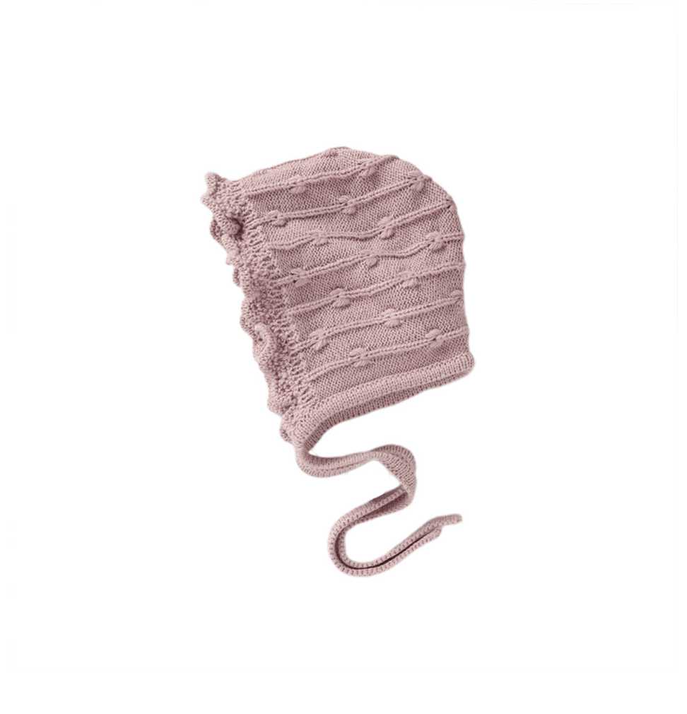 Capota Tejida Madrid Rosa Quemado % elbauldecleo %