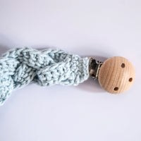 Thumbnail for Chuponera Crochet Celeste % elbauldecleo %