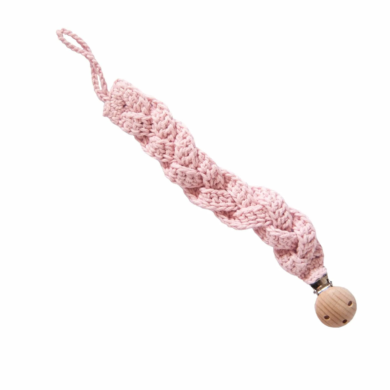 Chuponera Crochet Rosa % elbauldecleo %