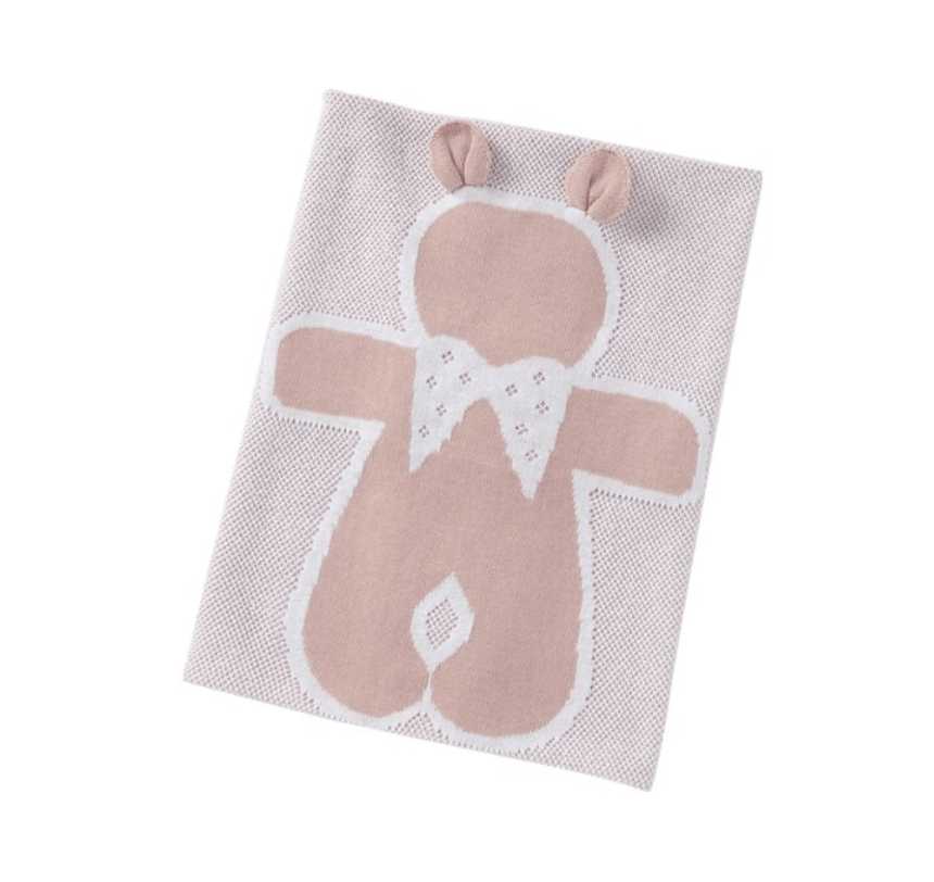 Cobija Sweet Bear Rosa % elbauldecleo %