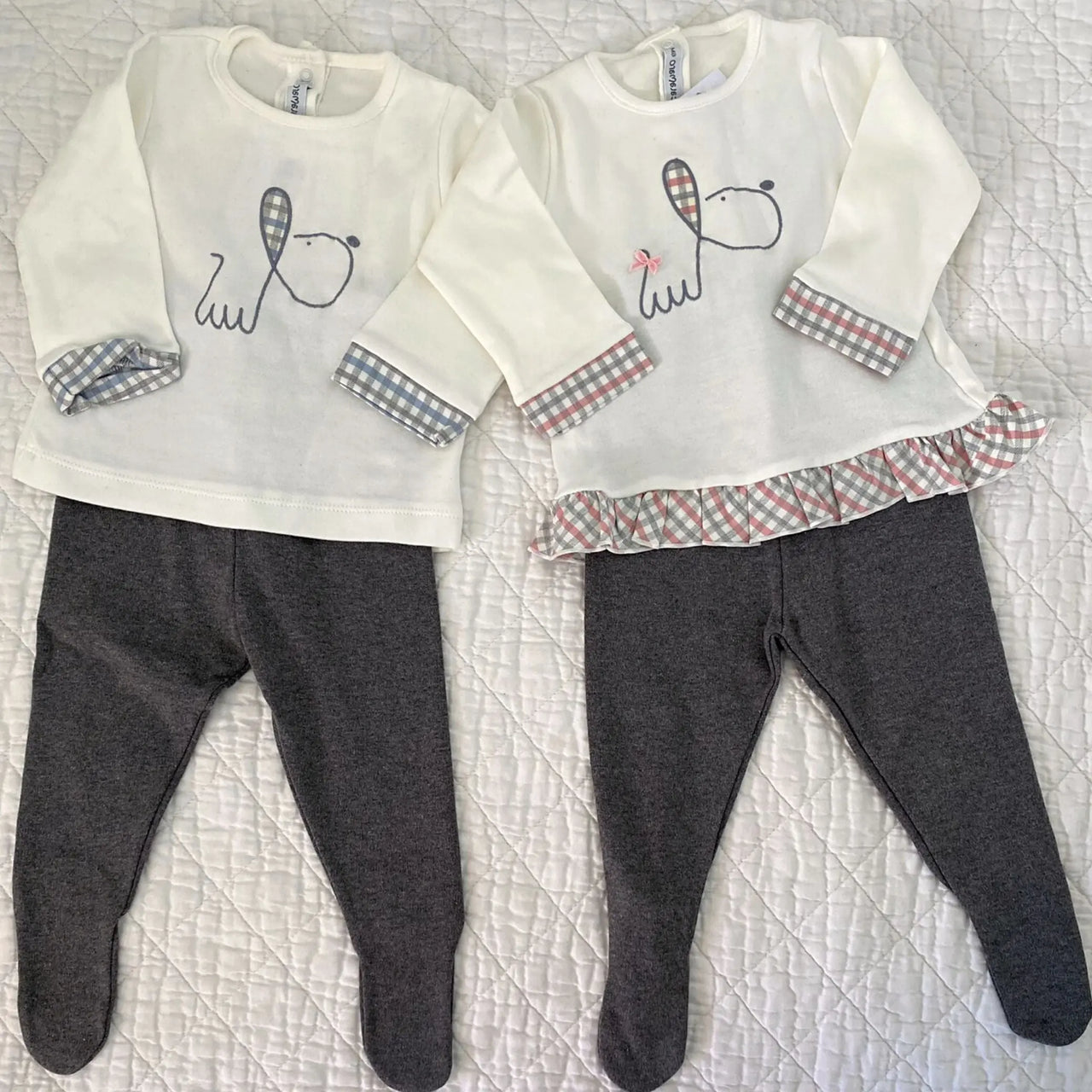 Conjunto Perrito Nena % elbauldecleo %