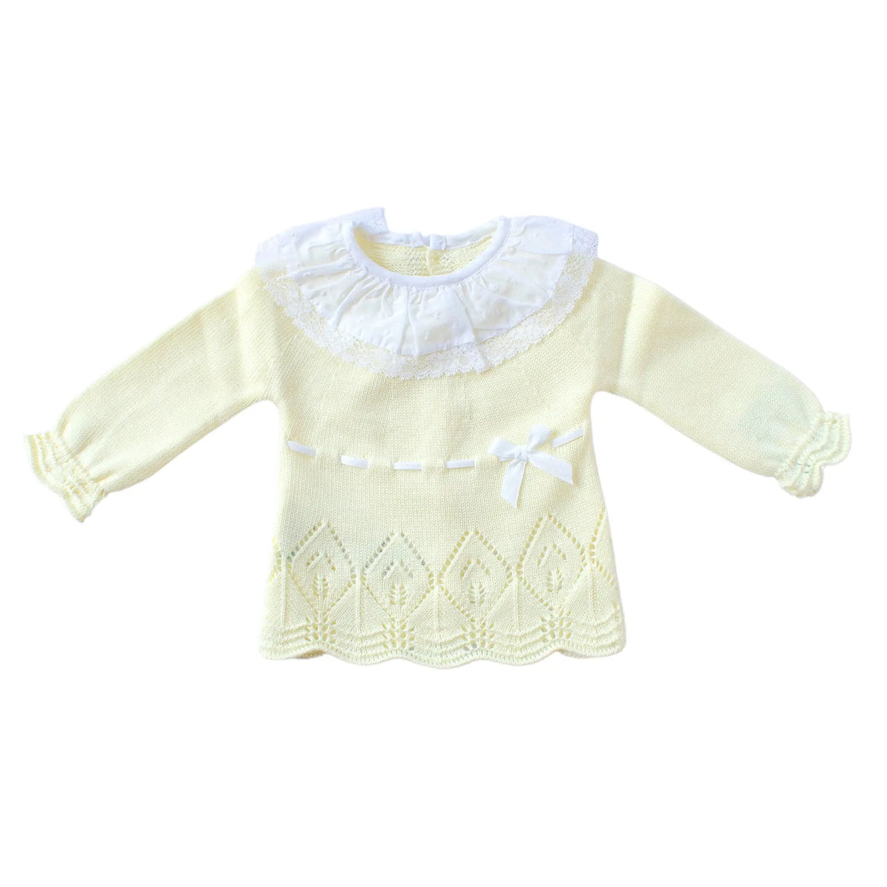 Conjunto Tejido Genova Amarillo % elbauldecleo %