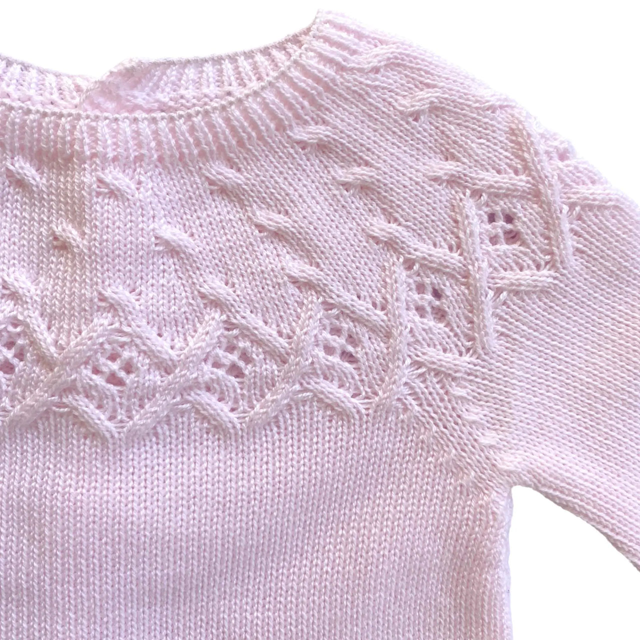 Conjunto Tejido Prado Rosa Claro % elbauldecleo %