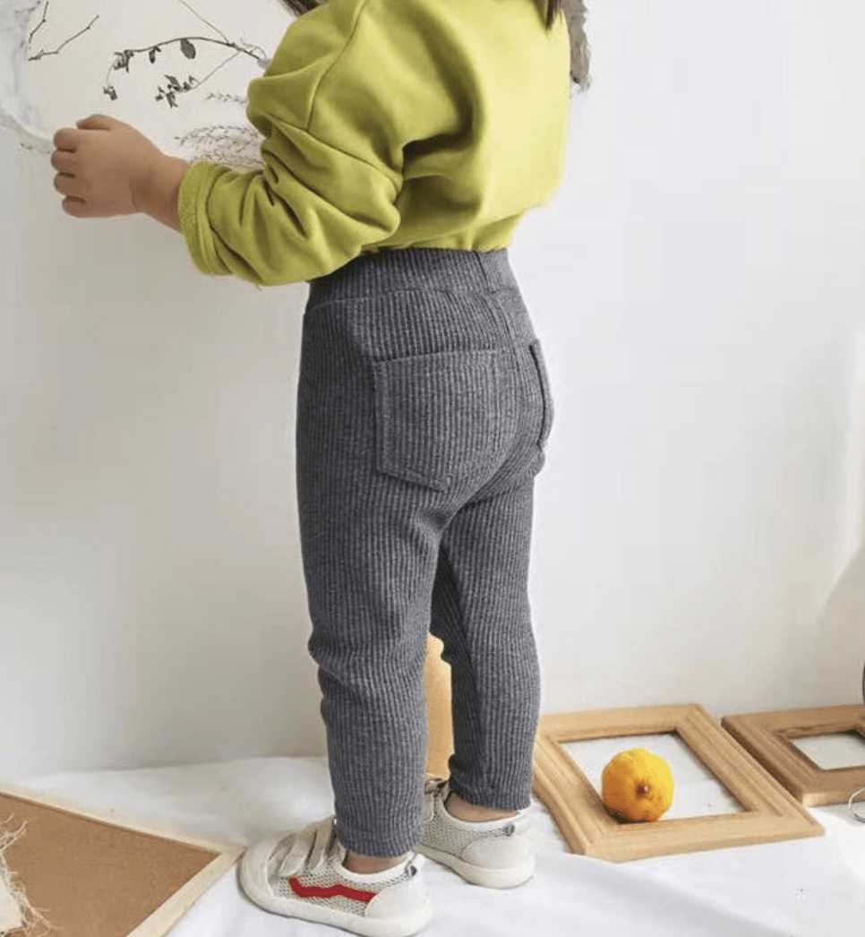 Leggings Rayas Gris % elbauldecleo %