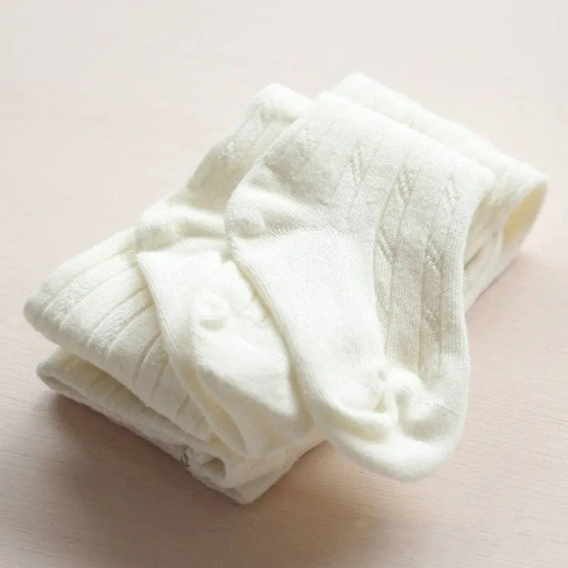 Mallas Gruesas Pia Blanco % elbauldecleo %