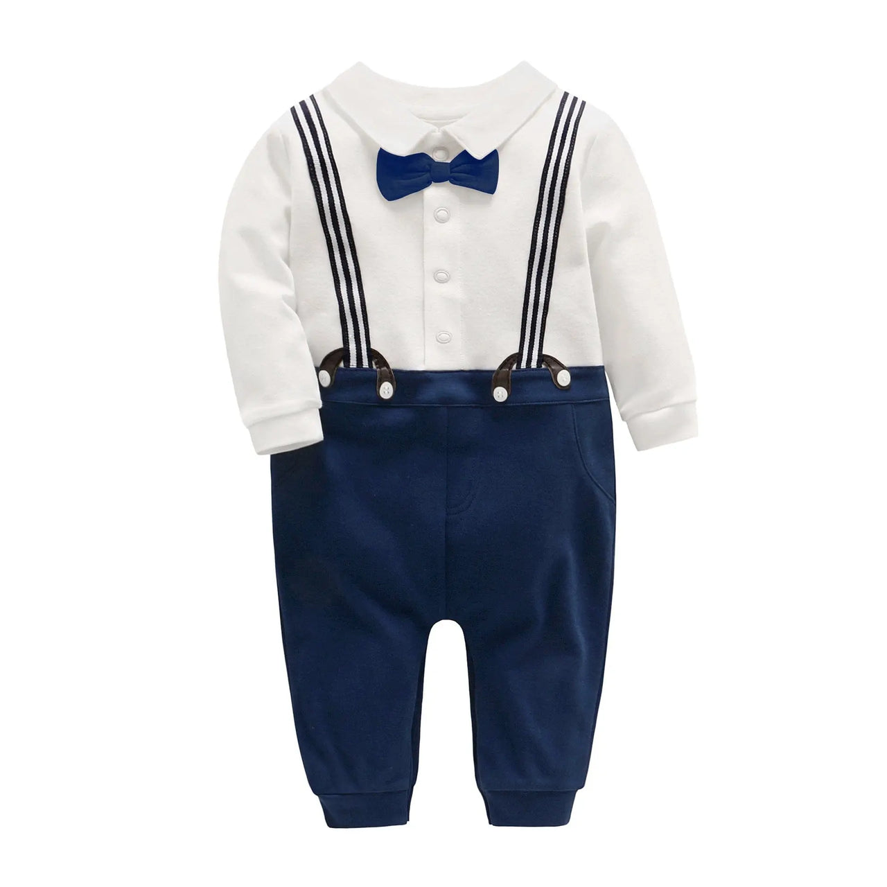 Mameluco Azul y Blanco % elbauldecleo %