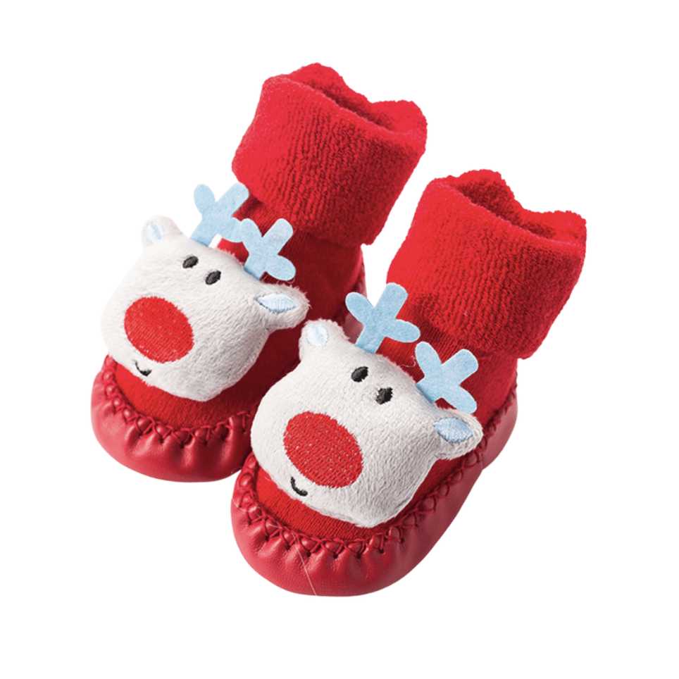 Pantuflas Baby Rudolph % elbauldecleo %