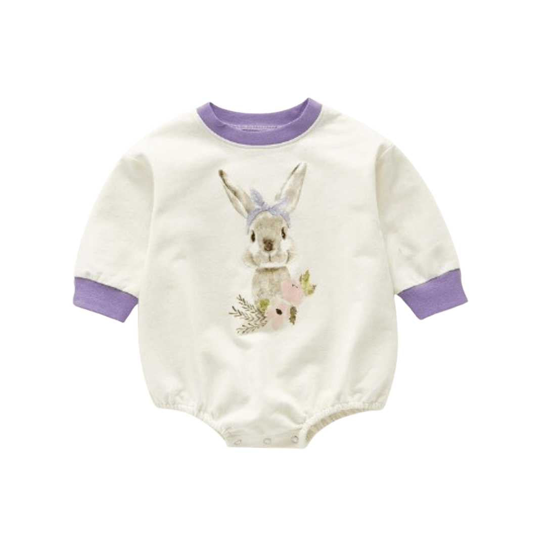 Romper Cute Bunny Blanco % elbauldecleo %