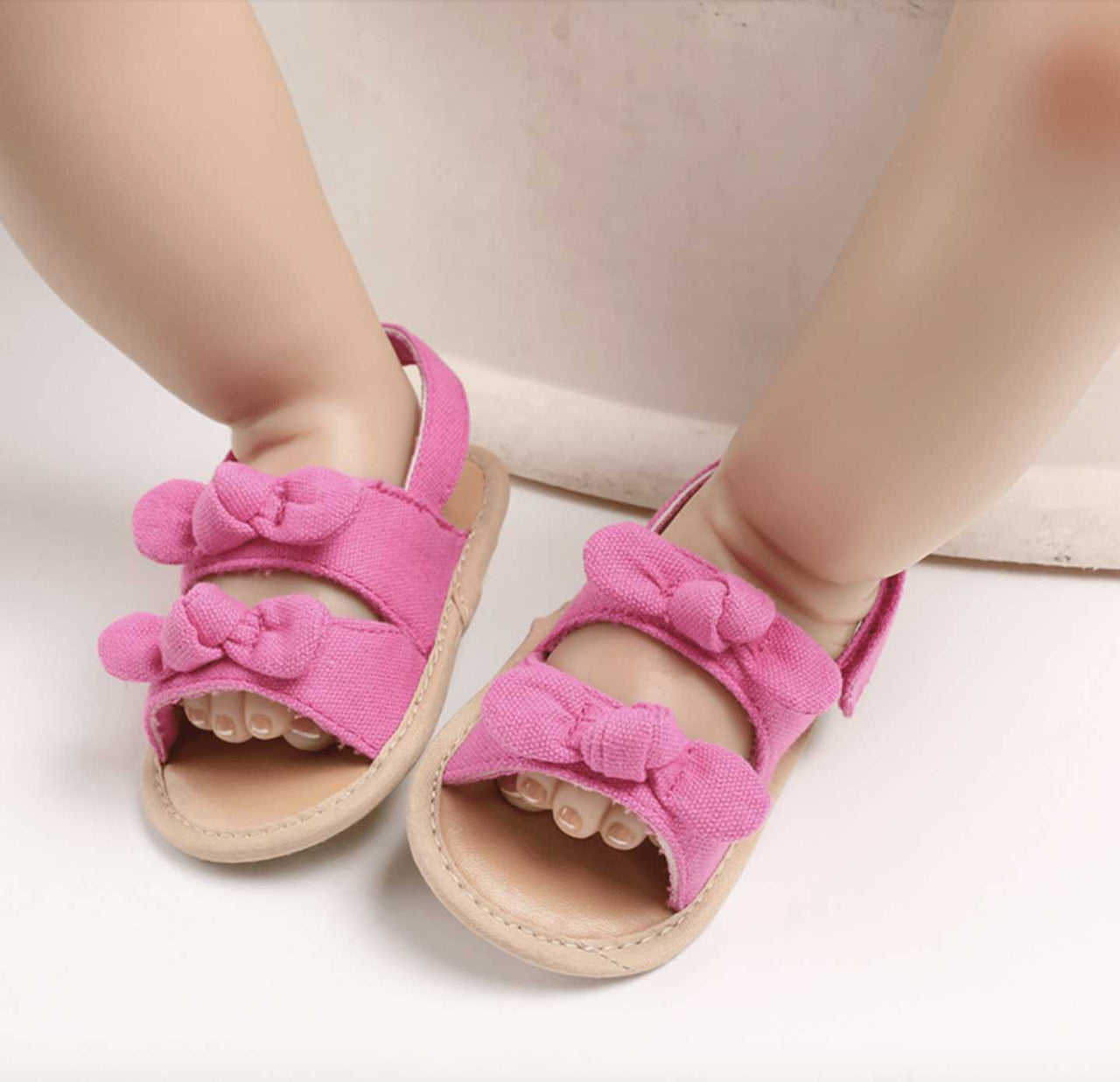 Sandalias Bows Pink % elbauldecleo %