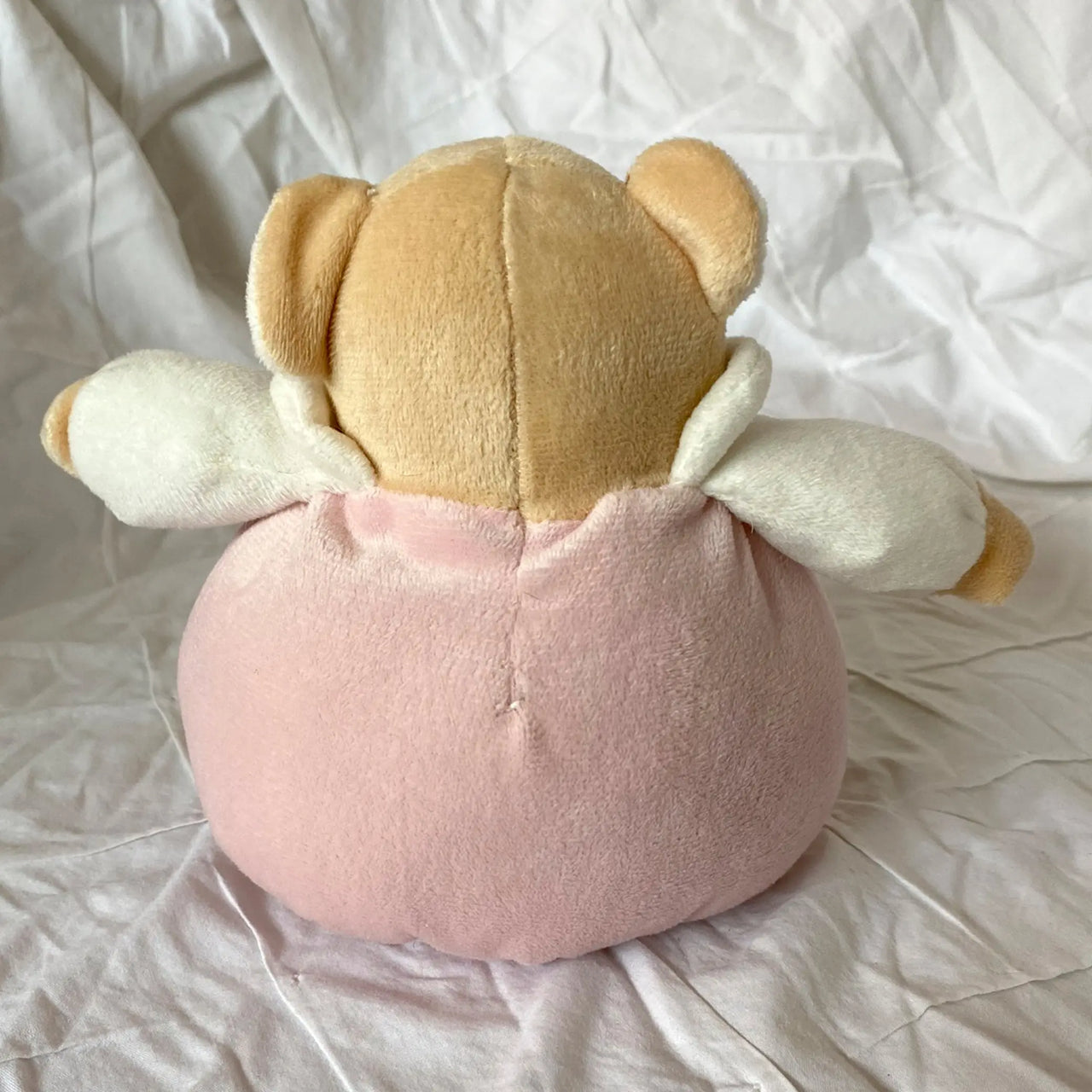 Set de regalo Osito y Muselina Rosa % elbauldecleo %