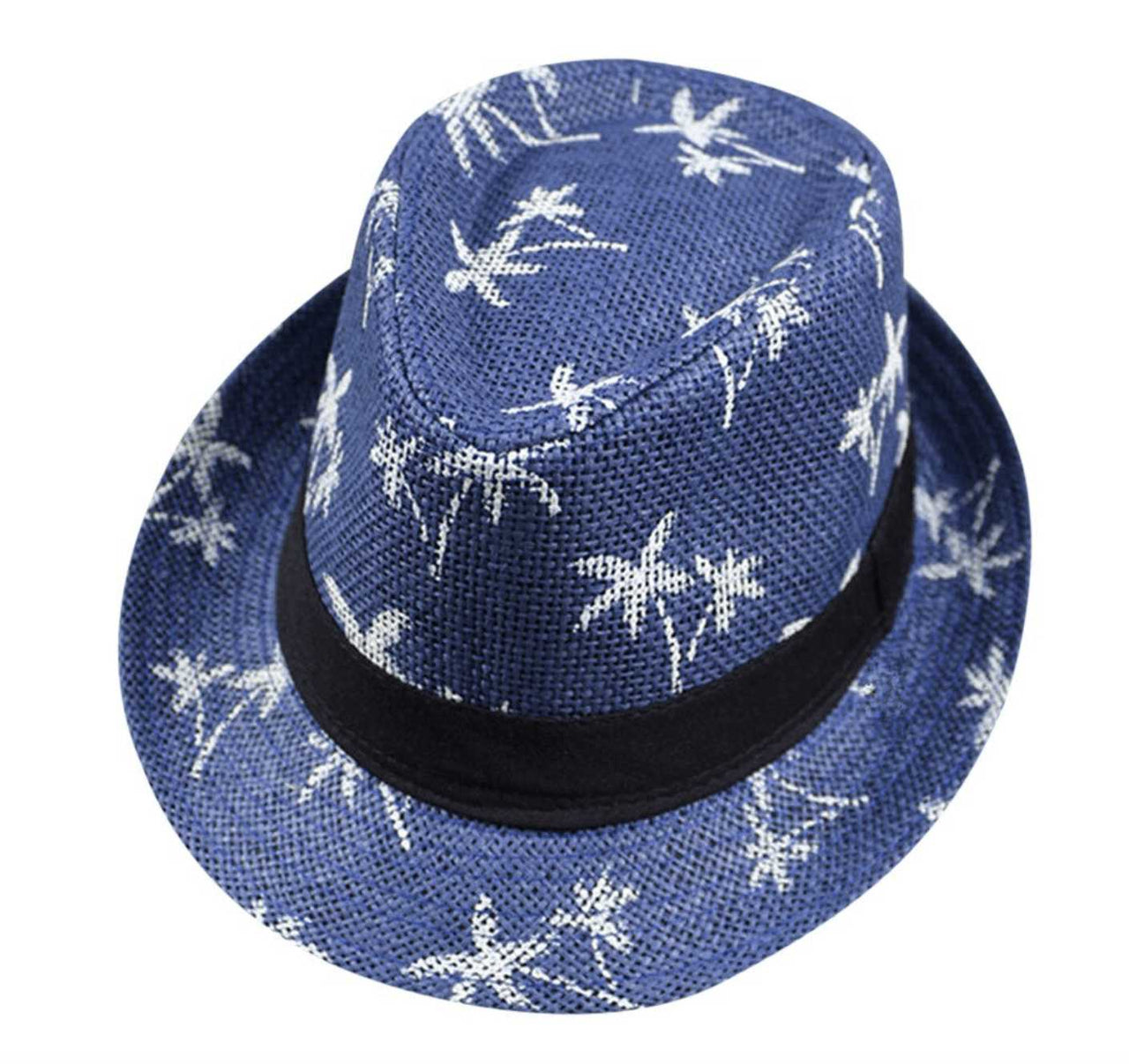 Sombrero Palmas Azul % elbauldecleo %