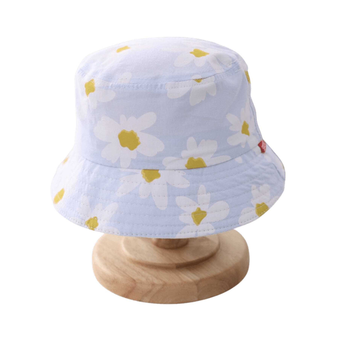 Sombrero de Flores Azul % elbauldecleo %