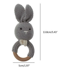 Thumbnail for Sonaja Conejito Crochet Crema % elbauldecleo %