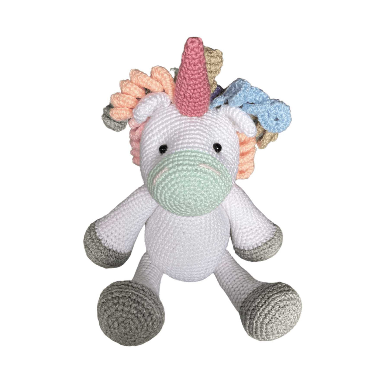 Unicornio Crochet % elbauldecleo %