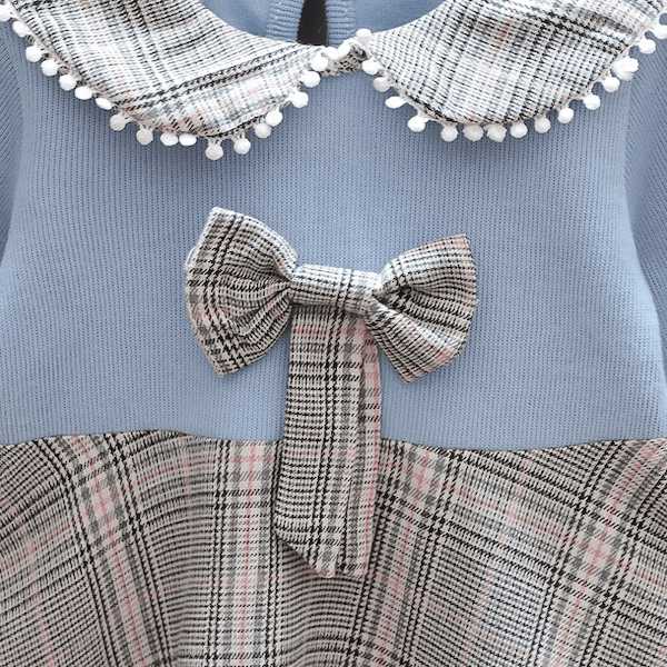Vestido Ruth Azul % elbauldecleo %