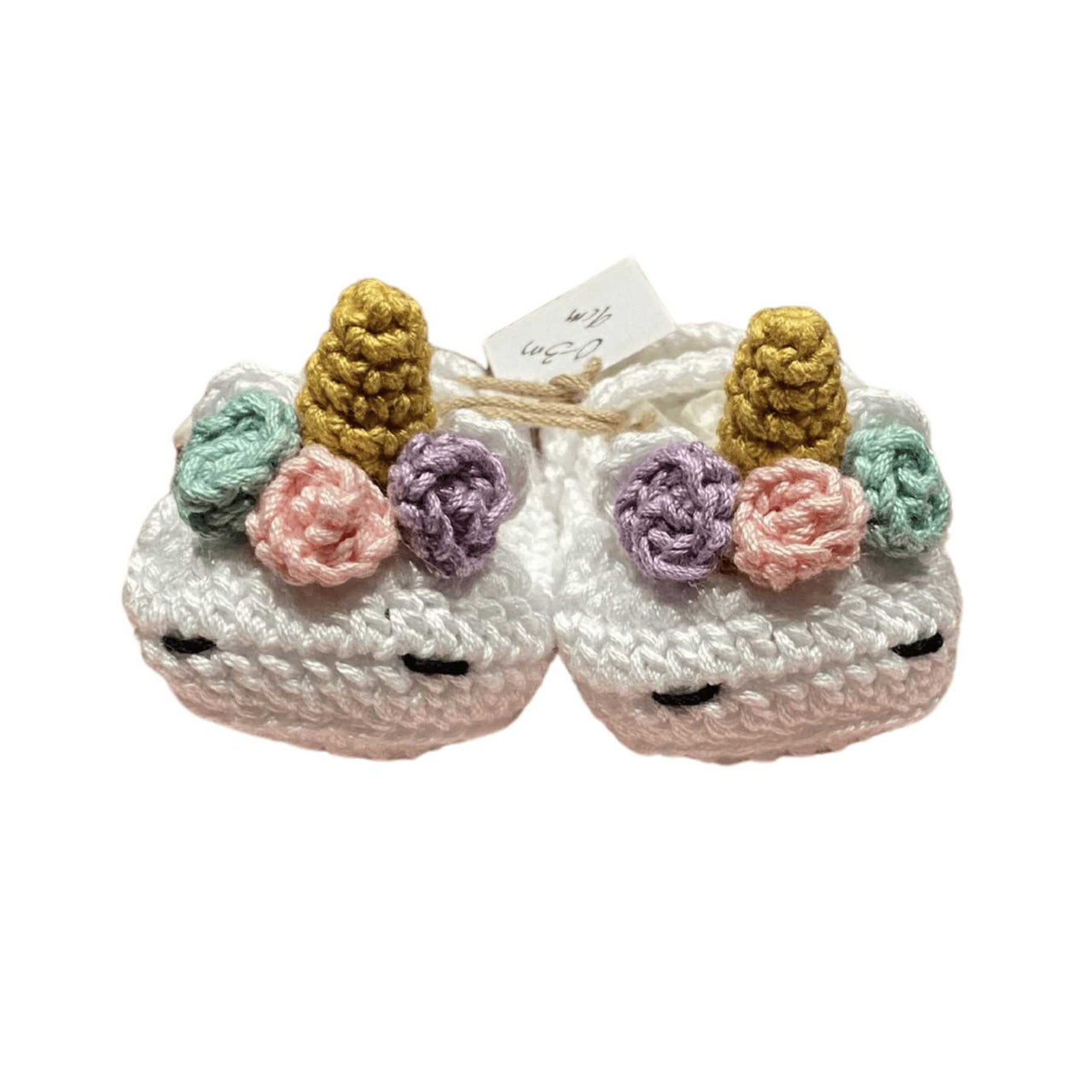 Zapatos Tejidos Crochet Unicornio % elbauldecleo %