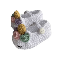 Thumbnail for Zapatos Tejidos Crochet Unicornio % elbauldecleo %